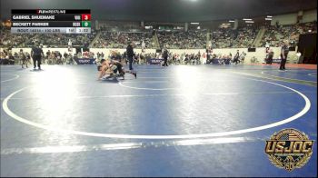 100 lbs Round Of 16 - Gabriel Shuemake, Viking Wrestling Club vs Beckett Parker, Husky Wrestling Club