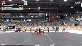 157 lbs Cons. Round 5 - Caleb Barnes, Johnson Central vs Brody McKune, Moore