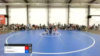 27 kg Prelims - Addison Rankin, Hammer Chicks vs Pepper Matthews, Doughgirls