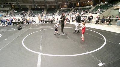 40 lbs Consi Of 4 - Carter Mcculley, Claremore Wrestling Club vs Easton Admire, Berryhill Wrestling Club