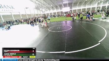 105 lbs Semifinal - Elijah Governor, INWTC vs David Wiehle, Mat Demon WC