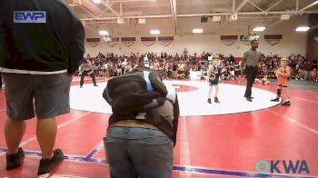 49 lbs Round Of 16 - Ryder Jenkins, Beggs Youth Wrestling Program vs Fox Usher, Bartlesville Wrestling Club