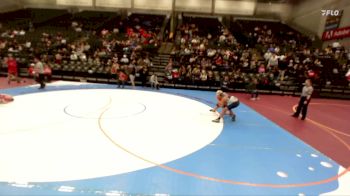 135 lbs Cons. Round 3 - Jaxon Hardinger, Wasatch High School vs Jesse Barrios, Millard