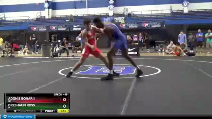 85 Lbs Round 1 - Adonis Bonar Ii, Ne Vs Dreshaun Ross, Ia