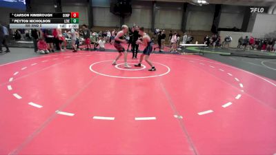 138 lbs Rr Rnd 5 - Carson Kimbrough, Compound Wrestling vs Peyton Nicholson, Level Up Wrestling Center