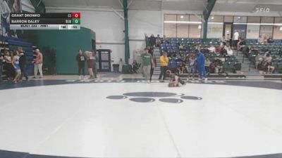 Round 3 - Grant Dronko, Cambridge Springs vs Barron Daley, Riled Up Wrestling