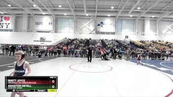 53 lbs Cons. Round 2 - Rhett Joyce, Wellsville You Wrestling Club vs Kingston Deyell, Club Not Listed