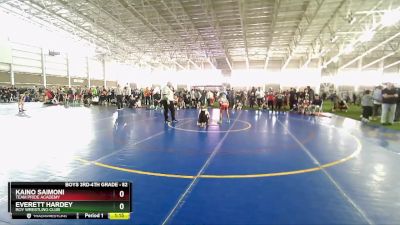 82 lbs Semifinal - Everett Hardey, Roy Wrestling Club vs Kaino Saimoni, Team Pride Academy