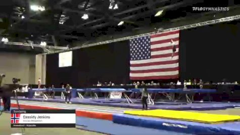 Cassidy Jenkins - Tumbling, Rocky Mountain - 2021 USA Gymnastics Championships