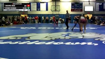 Girls 138 lbs 3rd Place Match - Ryder Thomas, Ocean Springs Women vs Xochitl Deza, Long Beach