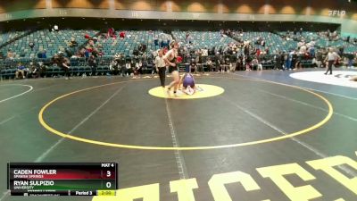 190 lbs Cons. Round 4 - Ryan Sulpizio, University vs Caden Fowler, Spanish Springs