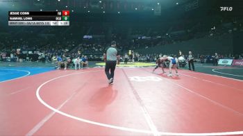 2A/1A Boys 132 3rd Place Match - Samuel Long, Oakland Boys vs Jesse Conn, Illinois Valley Boys