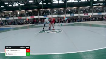 155-169 lbs Quarterfinal - Mason Anderson, Big Game Wrestling Club vs Ethan Essick, Oswego