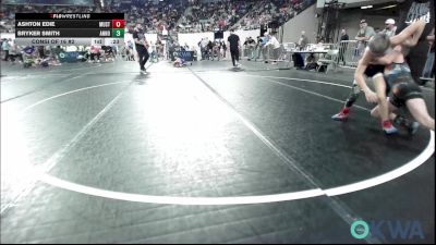 64 lbs Consi Of 16 #2 - Ashton Edie, Mustang Bronco Wrestling Club vs Bryker Smith, Anno Youth Wrestling