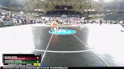 160+ Round 1 - Dominick Huizar, Victory Wrestling-Central WA vs Elijah Ouko, Rainier Junior Wrestling Club