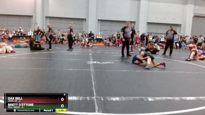 52 lbs Round 2 (10 Team) - Brett D`Ettore, Full Circle vs Dax Bell, Level Up