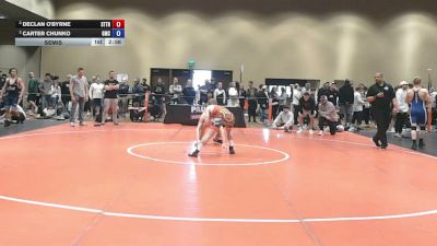 144 lbs Semis - Declan O'Byrne, Steller Trained vs Carter Chunko, Grit Mat Club