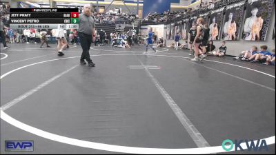 96 lbs Quarterfinal - Jett Pratt, Geary vs Vincent Petro, Cowboy Wrestling Club