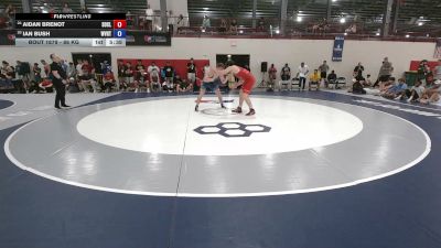 86 kg 3rd Place Match - Aidan Brenot, SouthwesrtWrestling Club vs Ian Bush, West Virginia Regional Training Center