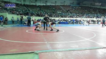 88 lbs Quarterfinal - Dawson Beckley, Team Tulsa Wrestling Club vs Cale Mcgee, Team Choctaw