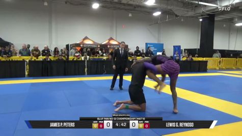 Lewis G. Reynoso vs James P. Peters 2026 Pan IBJJF Jiu-Jitsu No-Gi Championship