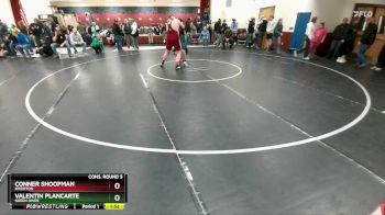 285 lbs Cons. Round 5 - Conner Shoopman, Riverton vs Valentin Plancarte, Green River