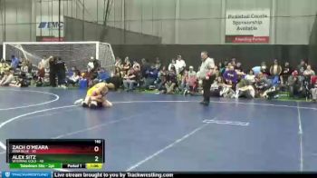 140 lbs Round 5 (6 Team) - Alex Sitz, Wyoming Gold vs Zach O`Meara, Iowa Blue
