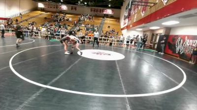 111-119 lbs 1st Place Match - Delta Craft, Greybull MS vs Rilee Rohrer, Powell Middle School