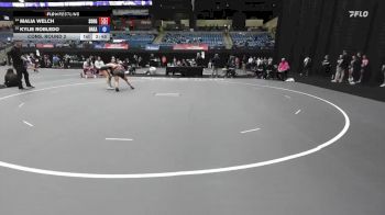 124 lbs Cons. Round 2 - Malia Welch, Southern Oregon vs Kylie Robledo, Baker