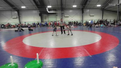 45 lbs Semifinal - Kasen Morris, Social Circle ES vs Grayson Taft, Foundation Wrestling