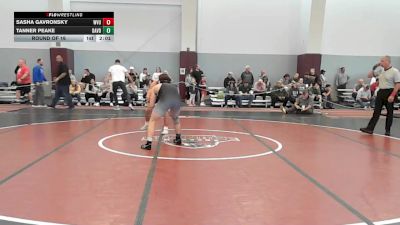 165 lbs Round Of 16 - Sasha Gavronsky, West Virginia vs Tanner Peake, Davidson