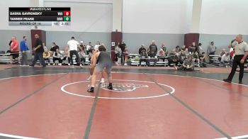 165 lbs Round Of 16 - Sasha Gavronsky, West Virginia vs Tanner Peake, Davidson