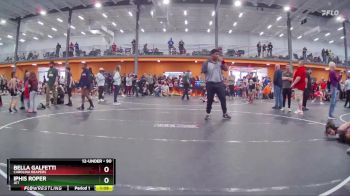 90 lbs Cons. Round 1 - Bella Galfetti, Carolina Reapers vs Iphis Roper, JET