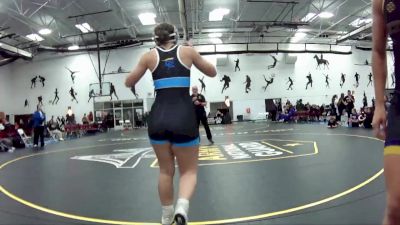 145 lbs Round 3 (16 Team) - Kristyn Harr, King University vs Alexis Gomez, McKendree University