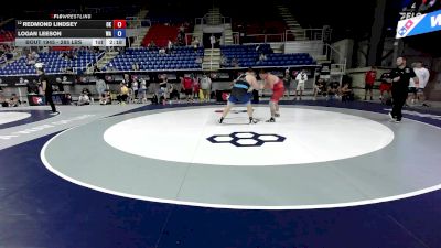 285 lbs Cons. Rd Of 32 - Redmond Lindsey, OK vs Logan Leeson, WA