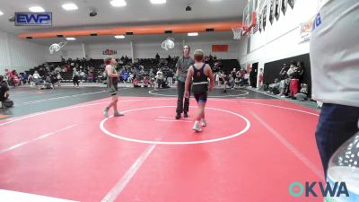 100-110 lbs Rr Rnd 4 - Joseph Arsee Jr, Raw Wrestling Club vs Ty (Collett) Stewart, Checotah Matcats