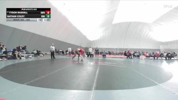 285 lbs Cons. Round 4 - Nathan Coley, King vs Tyson Russell, Unattached - Purdue