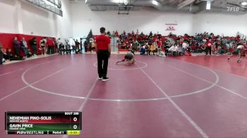 132 lbs Cons. Round 1 - Nehemiah Pino-Solis, Denver North vs Gavin Price, Prairie View