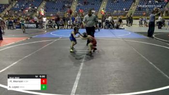 Consolation - Korbin Akerson, Nebraska Boyz vs Archer Lopez, Grandview