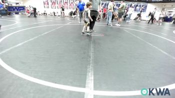 49 lbs Consi Of 16 #2 - Jo Thigpen, Choctaw Ironman Youth Wrestling vs Ocean McCullough, Tecumseh Youth Wrestling