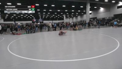 120 lbs Cons. Sub-quarters - Ian Stearns, Bad Karma Wrestling Club vs Kipton Lewis, Immortal Athletics WC