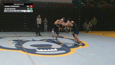 157 lbs Quarterfinal - Daniel Dominguez, Pickens vs Blake Butler, May River