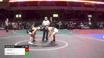 160 lbs Quarterfinal - Johnny Herrera, NM Gold vs Armando Renteria Jr, Phox Raw WC