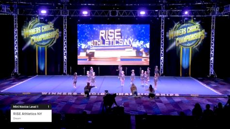 RISE Athletics NY - Dream [2025 Mini Novice Level 1 1] 2025 Winners Choice Live at Foxwoods