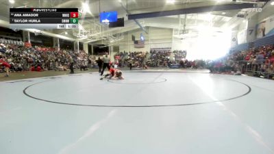 130 lbs Champ. Round 1 - Taylor Hurla, Shawnee Mission Northwest vs Ana Amador, Wichita North