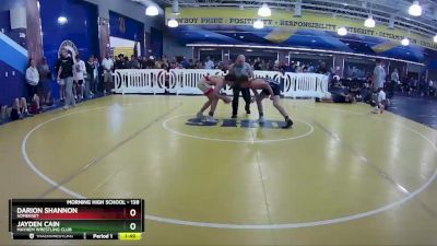 138 lbs Champ. Round 2 - Jayden Cain, Mayhem Wrestling Club vs Darion Shannon, Somerset