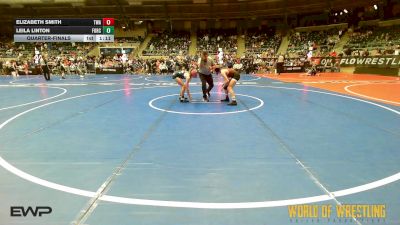 88 lbs Quarterfinal - Elizabeth Smith, Terminator Wrestling Academy vs Leila Linton, Force Elite