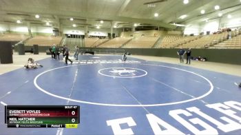 100 lbs Cons. Round 5 - Neil Hatcher, Seymour Youth Wrestling vs Everett Voyles, Sumner County Wrestling Club