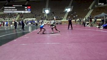 117 lbs Round 4 (8 Team) - Leah Edwards, Mount Olive vs Charlize Shuler, Presbyterian