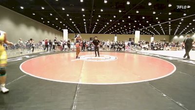 140 lbs Quarters - Lilaina Porter, Comal County WC vs Kelice Luker